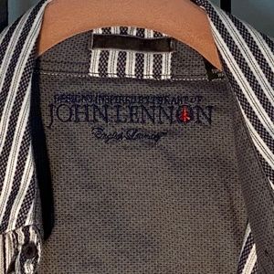 Men's John Lennon Dress Shirt Size L
